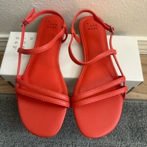 A New Day Women's Red Sandals